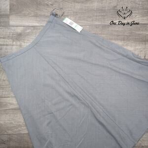 Jones New York A Line Midi Skirt Size 8